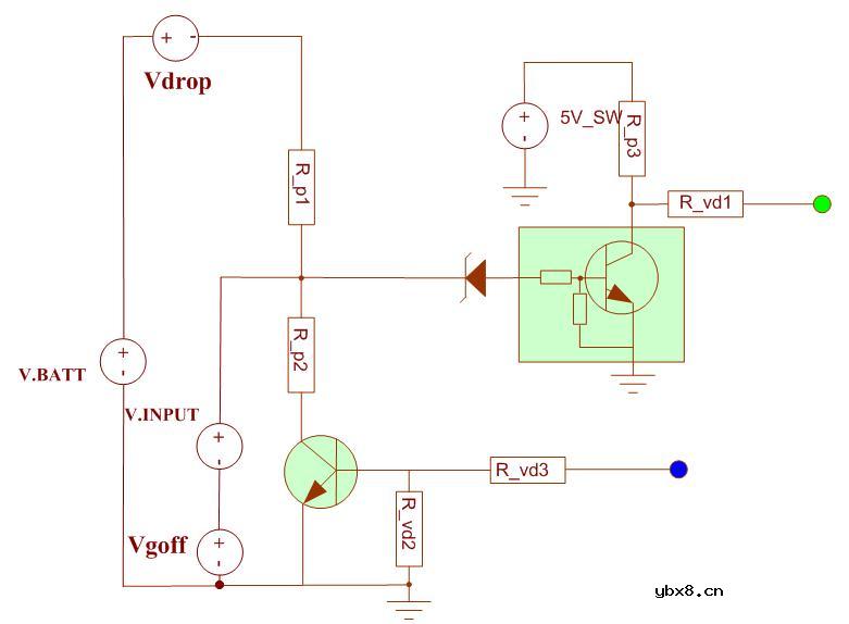 设计输出检测反馈电路