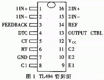 开关集成电路TL494介绍及其应用