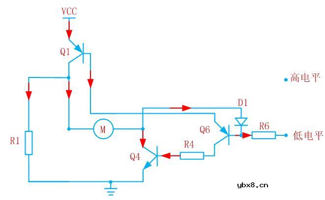 三极管驱动小电机