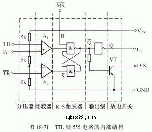 555时基电路内部结构