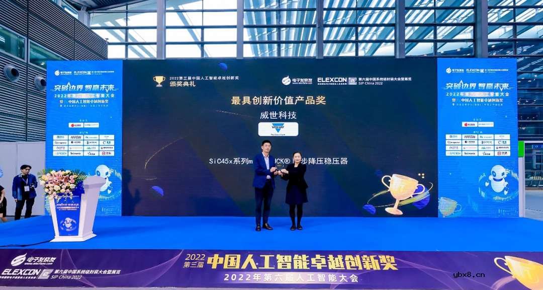 microBUCK® 同步降压稳压器获中国人工智能卓越创新奖