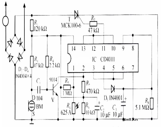 声光开关电路板元器件组成，声光控开关套件焊接教程