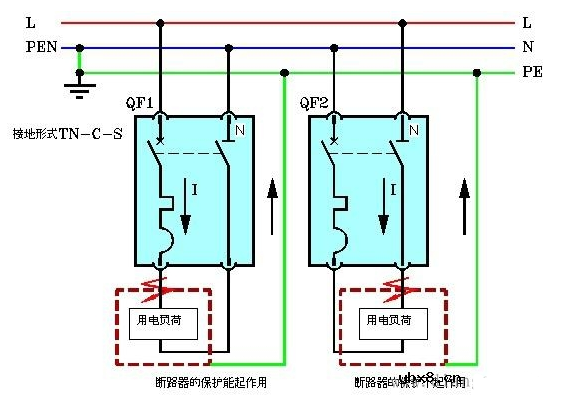 1P+N断路器安装接线方法