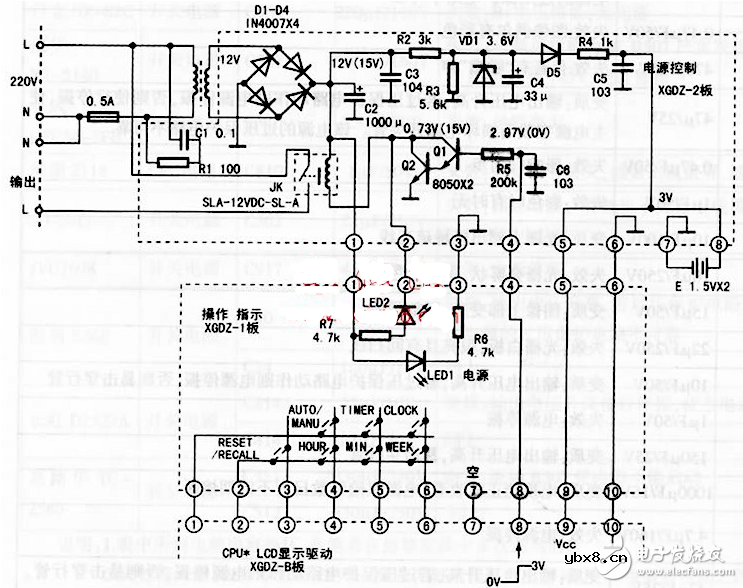 kg316t时控开关设置及接线_kg316t时控开关原理