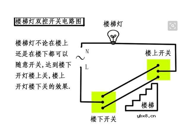 双控开关的接线方法