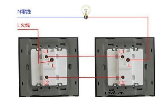 双控开关的接线方法