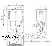 三档六脚开关接线图详细剖析