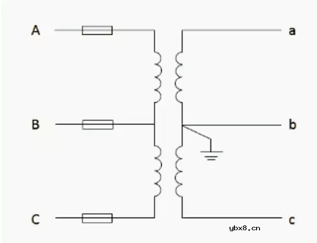 电压互感器V/V接法和Y/Y接法