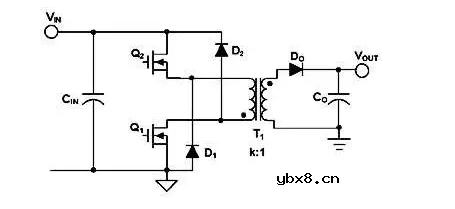 两个开关正激变换器