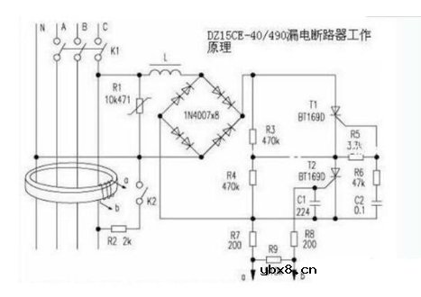 三相四线漏电保护如何接线才不跳闸？