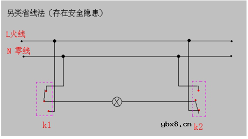 双控开关接线图了解一下