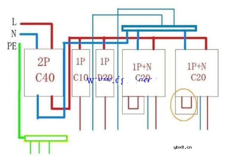 空开和漏保安装顺序_空开和漏保接线图