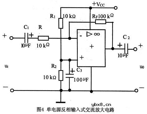 集成运算放大器构成交流放大电路的分析和设计 集成运算放大器构成交流放大电路的分析和设计