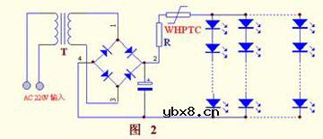 自恢复保险丝在LED产品中的应用电路