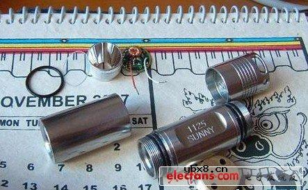 每日led拉风设计(二):DIY防水手电