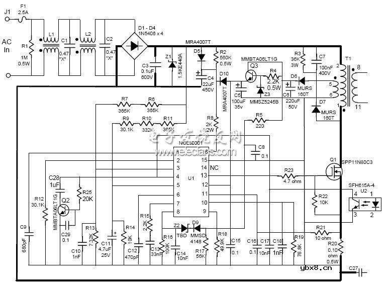 离线高功率因数LED驱动器
