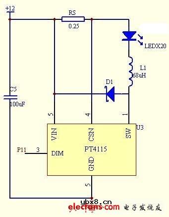 一种多功能LED台灯设计方案