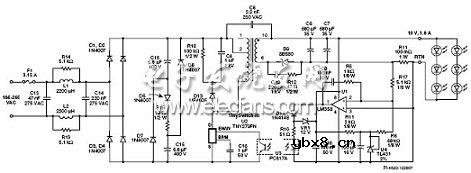 18W无源PFC LED照明驱动设计