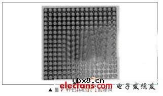 白光LED点数组封装系统