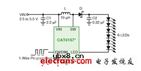 安森美半导体的背光/闪光LED驱动器方案