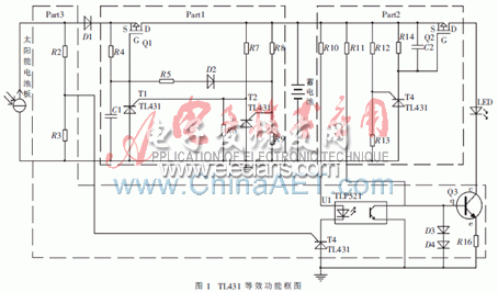 TL431实现太阳能LED路灯控制器