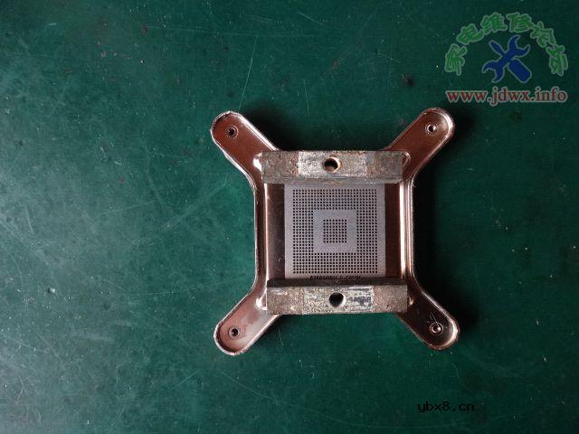 直接加热钢网的BGA芯片简易置球工具