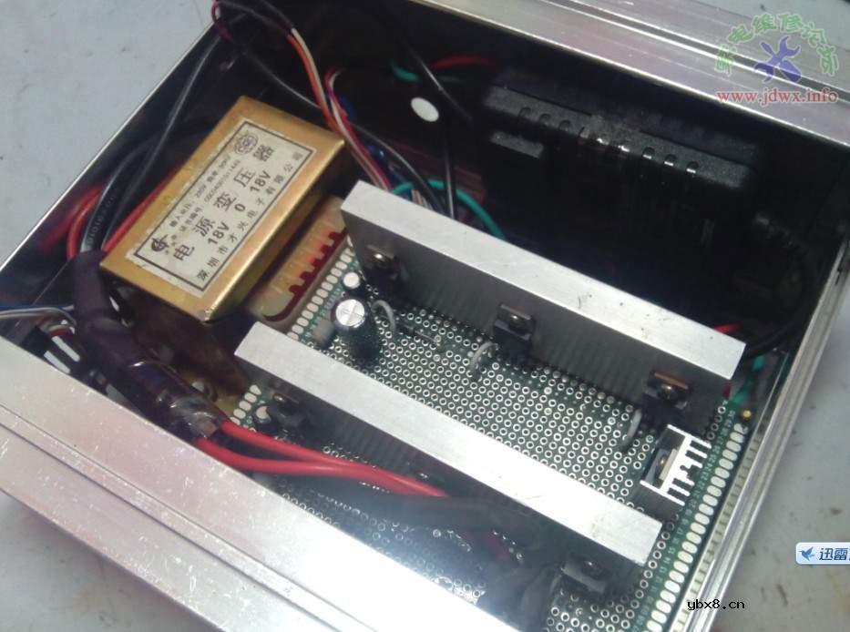 自制的直流可调稳压电源