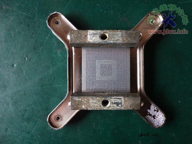 直接加热钢网的BGA芯片简易置球工具