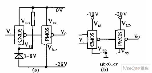 CMOS-PMOS接口电路