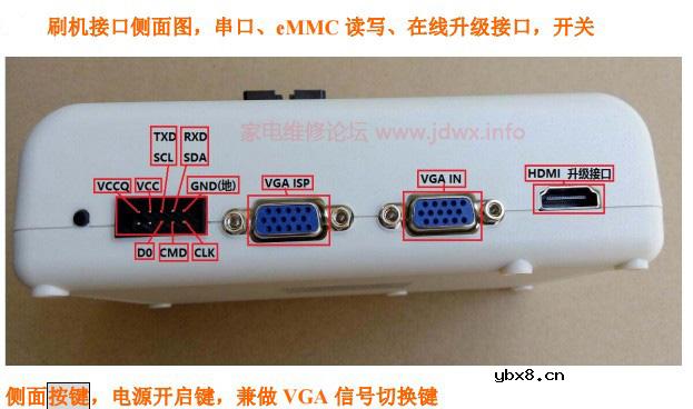 RT809H编程器教程：查看打印信息的步骤（以乐华TP.MS638.PC821为例）