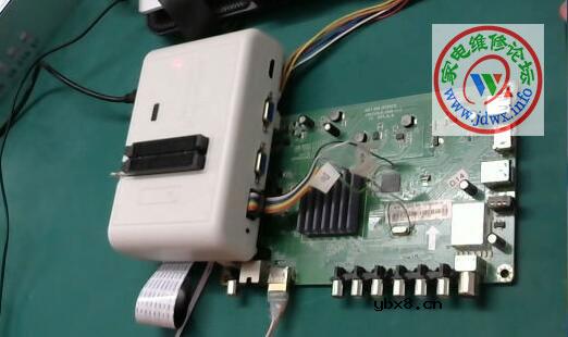 RT809H编程器教程：飞线读写EMMC引导与擦除方法