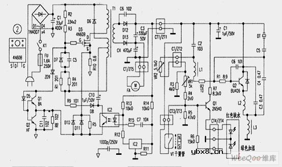 超声波雾化器电路图