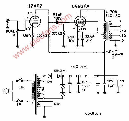 自己动手制作电子管音频放大器