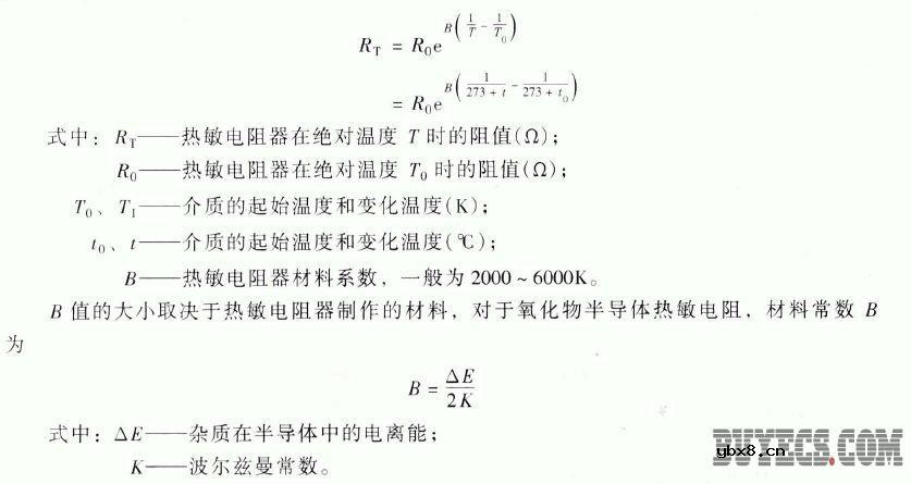 热敏电阻器的基本类型 热敏电阻器的基本类型