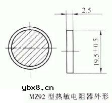 PTC (正温度系数)热敏电阻器