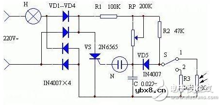 电子元件应用篇之光敏电阻（开关电路/控制电路）