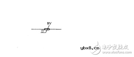 压敏电阻的符号是什么？是串联在电路中还是并联在电路中？
