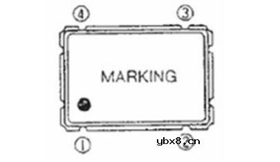 四脚有源晶振电路图