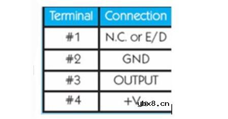 四脚有源晶振电路图