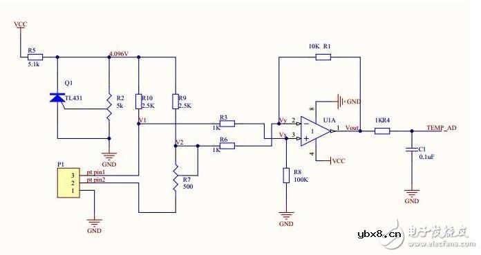 pt100检测电路，Pt100铂电阻测温电路经验
