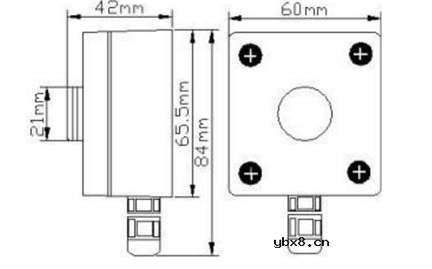 照度传感器的安装与接线