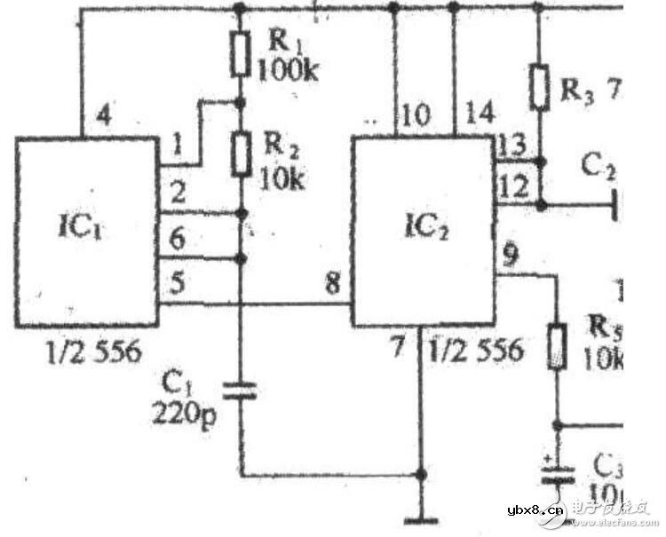 湿度传感器电路图