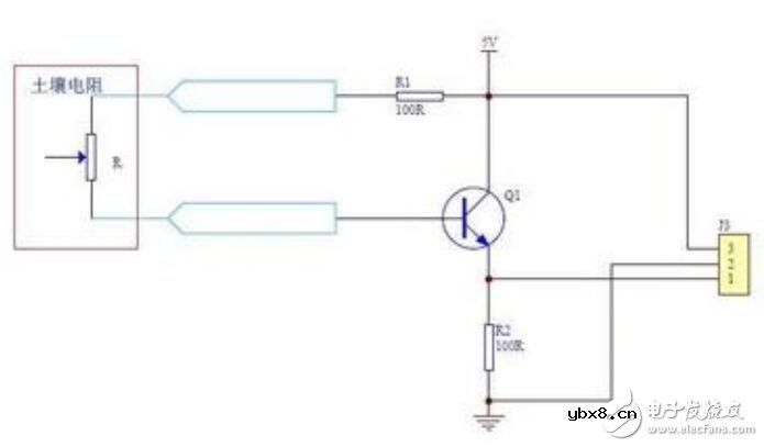 湿度传感器电路图