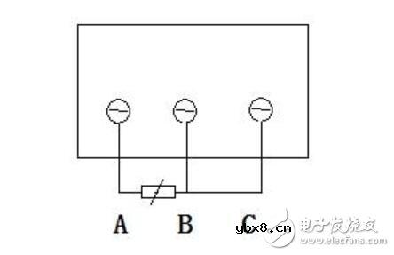 温度传感器怎么接线图
