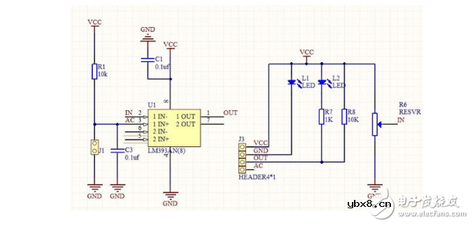 自制土壤湿度传感电路图_土壤湿度检测原理图