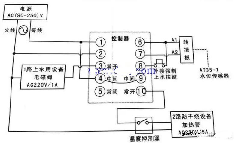 水位传感器怎么调_水位传感器接线方法