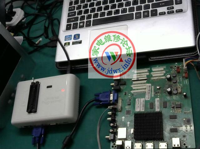 RT809H编程器教程：MT5508方案控制台进入-擦除-厂家引导抄写-升级 ... ...