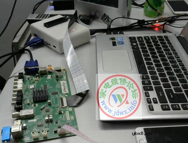 RT809H编程器教程：长虹ZLM41GIJ1机芯(MT5505)开机卡logo，升级后不定时故障还原的处  ...