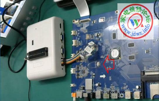 RT809H编程器教程：飞线备份ZLM65HIS整机程序的方法