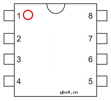 编程器SOP贴片简易刷写板与烧录座SOP8/TSOP48焊盘座